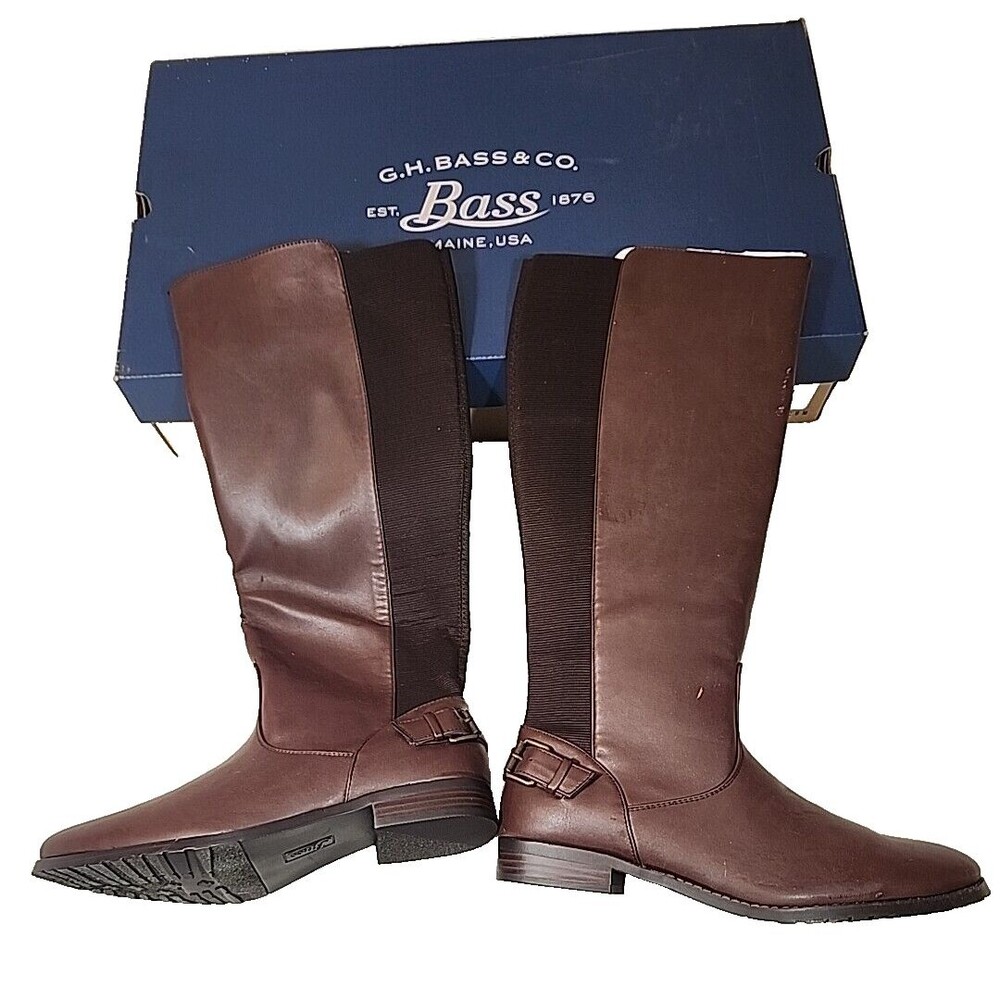 G.H. Bass & Co Womens Boots Alessandra Brown with Box 9.5-M READ DESCRIPTION